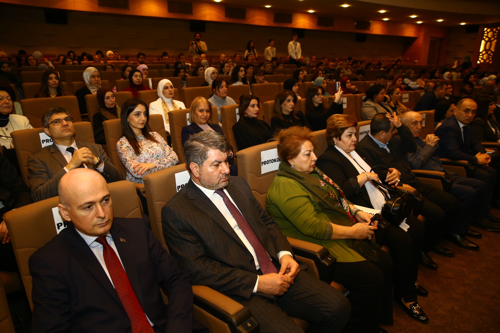 Hacı Zeynalabdin Tağıyevin həyatından bəhs edən "Tağıyev" sənədli filminin  təqdimat mərasimi olub.